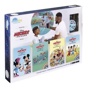 Moonlite Storytime Projector Featuring 4 Disney Mickey & Friends Stories *NEW*